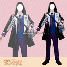 画像1: ツイステ風 ボードゲーム部 クラブ・ウェア イデア コスプレ衣装(バッグ付き) (1)