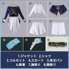 画像16: バーチャルYouTuber Vtuber リゼ・ヘルエスタ SYMPHONIA 5周年 ライブ衣装 コスプレ衣装 (16)