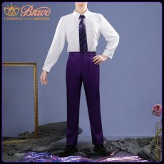 画像5: ツイステ風 ボードゲーム部 クラブ・ウェア アズール コスプレ衣装(バッグ付き) (5)