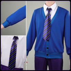 画像9: ツイステ風 ボードゲーム部 クラブ・ウェア イデア コスプレ衣装(バッグ付き) (9)