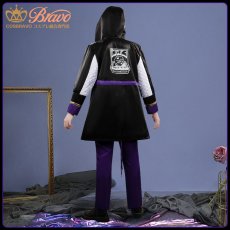 画像3: ツイステ風 ボードゲーム部 クラブ・ウェア イデア コスプレ衣装(バッグ付き) (3)