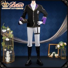 画像2: ツイステ風 馬術部 クラブ・ウェア シルバー コスプレ衣装 (2)