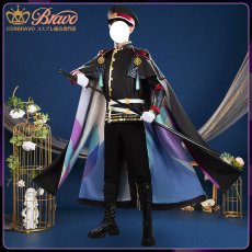 画像2: 刀剣乱舞 とうらぶ 新刀剣男士 太刀 面影 コスプレ衣装 (2)