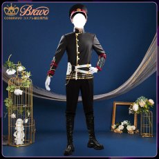 画像4: 刀剣乱舞 とうらぶ 新刀剣男士 太刀 面影 コスプレ衣装 (4)