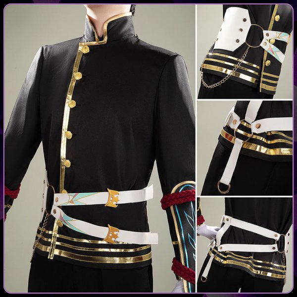 模造刀ウィッグ付コスプレ衣装　刀剣乱舞　面影Costomo製2XL 刀剣乱舞 とうらぶ 新刀剣男士 太刀 面影 コスプレ衣装｜Cosbravo
