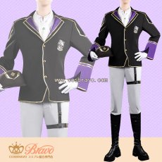 画像1: ツイステ風 馬術部 クラブ・ウェア シルバー コスプレ衣装 (1)