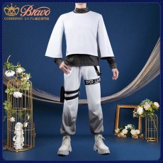 画像4: バーチャルYouTuber Vtuber ローレン 4周年新衣装 白 コスプレ衣装 (4)