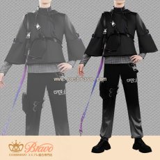 画像1: バーチャルYouTuber Vtuber ローレン 4周年新衣装 黒 コスプレ衣装 (1)