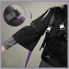 画像8: バーチャルYouTuber Vtuber ローレン 4周年新衣装 黒 コスプレ衣装 (8)