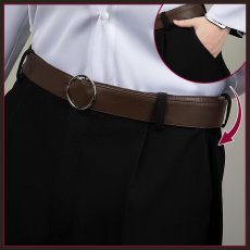 画像10: バーチャルYouTuber Vtuber シェリン 探偵衣装 コスプレ衣装 (10)