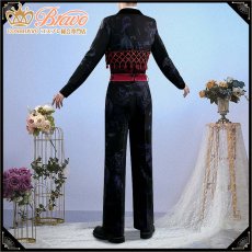 画像3: ツイステ風 珊瑚の海 渚のセレブレイト リドル コスプレ衣装 (3)