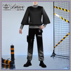 画像4: バーチャルYouTuber Vtuber ローレン 4周年新衣装 黒 コスプレ衣装 (4)