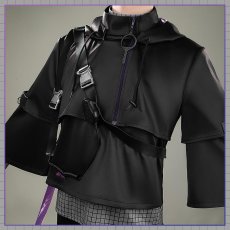 画像6: バーチャルYouTuber Vtuber ローレン 4周年新衣装 黒 コスプレ衣装 (6)