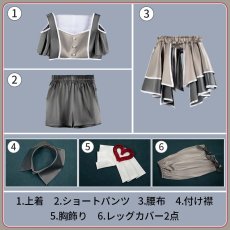 画像19:  ウマ娘プリティーダービー 「めにしゅき♡ラッシュっしゅ！」衣装 コスプレ衣装 (19)