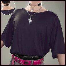 画像10: バーチャルYouTuber Vtuber 渡会雲雀 悪魔退治風 新衣装 コスプレ衣装 (10)