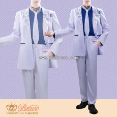 画像1: バーチャルYouTuber Vtuber Prism Heart June Bride 小柳 コスプレ衣装 (1)