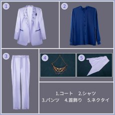 画像9: バーチャルYouTuber Vtuber Prism Heart June Bride 小柳 コスプレ衣装 (9)