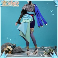 画像3: ウマ娘 プリティーダービー [氷結晶の静域] アドマイヤグルーヴ 勝負服 コスプレ衣装 (3)