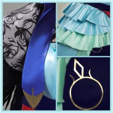 画像5: ウマ娘 プリティーダービー [氷結晶の静域] アドマイヤグルーヴ 勝負服 コスプレ衣装 (5)