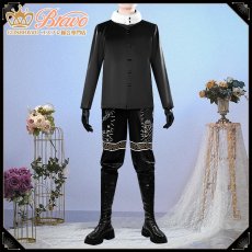 画像4: ツイステ風 「Lost in the Book〜初めてのクリスマス〜」デュース コスプレ衣装 (4)