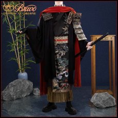 画像2: 刀剣乱舞 とうらぶ 新刀剣男士 太刀 三郎国宗 コスプレ衣装（肩鎧別売り） (2)