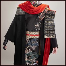 画像6: 刀剣乱舞 とうらぶ 新刀剣男士 太刀 三郎国宗 コスプレ衣装（肩鎧別売り） (6)