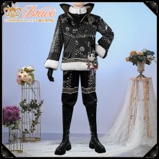 画像2: ツイステ風 「Lost in the Book〜初めてのクリスマス〜」デュース コスプレ衣装 (2)