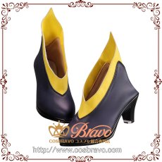 画像1: 名探偵プリキュア！キュアアルカナ・シャドウ コスプレ靴 (1)