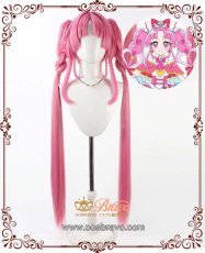 画像1: 名探偵プリキュア！キュアミスティック コスプレウィッグ (1)