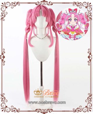 名探偵プリキュア！キュアミスティック コスプレウィッグ 激安販売