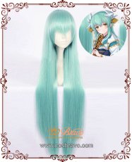 画像1: Fate/Grand Order FGO 清姫 霊基再臨 第一第二最終段階 コスプレウィッグ バーサーカー  110cm (1)