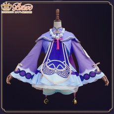 画像2: 原神 璃月港 七七 コスプレ衣装 (2)