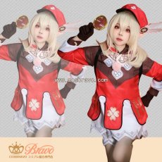 画像1: 原神 モンド城 クレー コスプレ衣装 (1)