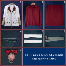 画像9: ツイステ風 「ラ・ボンボニエール」 エペル コスプレ衣装 (9)