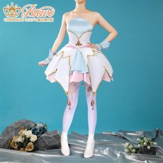 画像4: 名探偵プリキュア！ 真実を照らす白き光 キュアアルカナ コスプレ衣装 (4)
