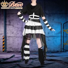 画像3: バーチャルYouTuber Vtuber 囚人番号310 月ノ美兎 Cellmates衣装 コスプレ衣装 (3)