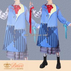 画像1: ツイステ風 ビッグ・チェック エペル コスプレ衣装 (1)