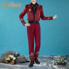 画像2: ツイステ風 [ラ・ボンボニエール] シルバー コスプレ衣装 (2)