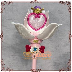 画像6: 名探偵プリキュア 真実を照らす白き光 キュアアルカナ 魔法杖 コスプレ道具 (6)