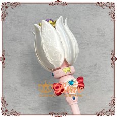 画像8: 名探偵プリキュア 真実を照らす白き光 キュアアルカナ 魔法杖 コスプレ道具 (8)
