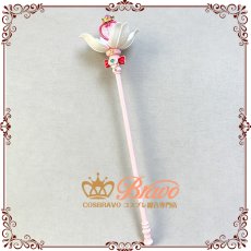 画像2: 名探偵プリキュア 真実を照らす白き光 キュアアルカナ 魔法杖 コスプレ道具 (2)