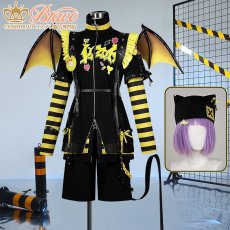 画像2: バーチャルYouTuber Vtuber 卯月コウ Devilish Nightmare グッズ衣装 コスプレ衣装 (2)