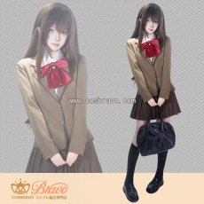 画像1: 魔法使いの夜 まほよ 蒼崎青子 制服 コスプレ衣装 (1)