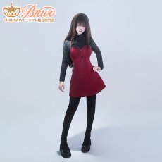 画像2: 魔法使いの夜 まほよ 蒼崎青子 コスプレ衣装	 (2)