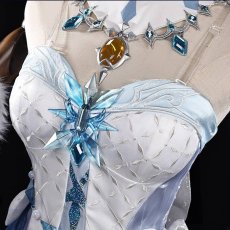 画像3: 原神 スネージナヤ 氷の女皇 アナスターシャ コスプレ衣装 (3)