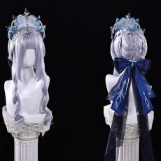 画像16: 原神 スネージナヤ 氷の女皇 アナスターシャ コスプレ衣装 (16)