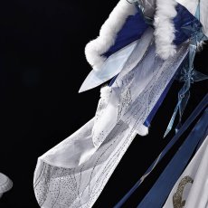 画像4: 原神 スネージナヤ 氷の女皇 アナスターシャ コスプレ衣装 (4)