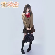 画像2: 魔法使いの夜 まほよ 蒼崎青子 制服 コスプレ衣装 (2)
