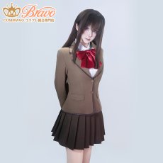 画像4: 魔法使いの夜 まほよ 蒼崎青子 制服 コスプレ衣装 (4)