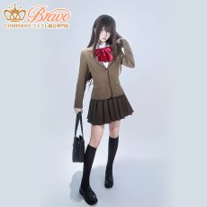 画像3: 魔法使いの夜 まほよ 蒼崎青子 制服 コスプレ衣装 (3)